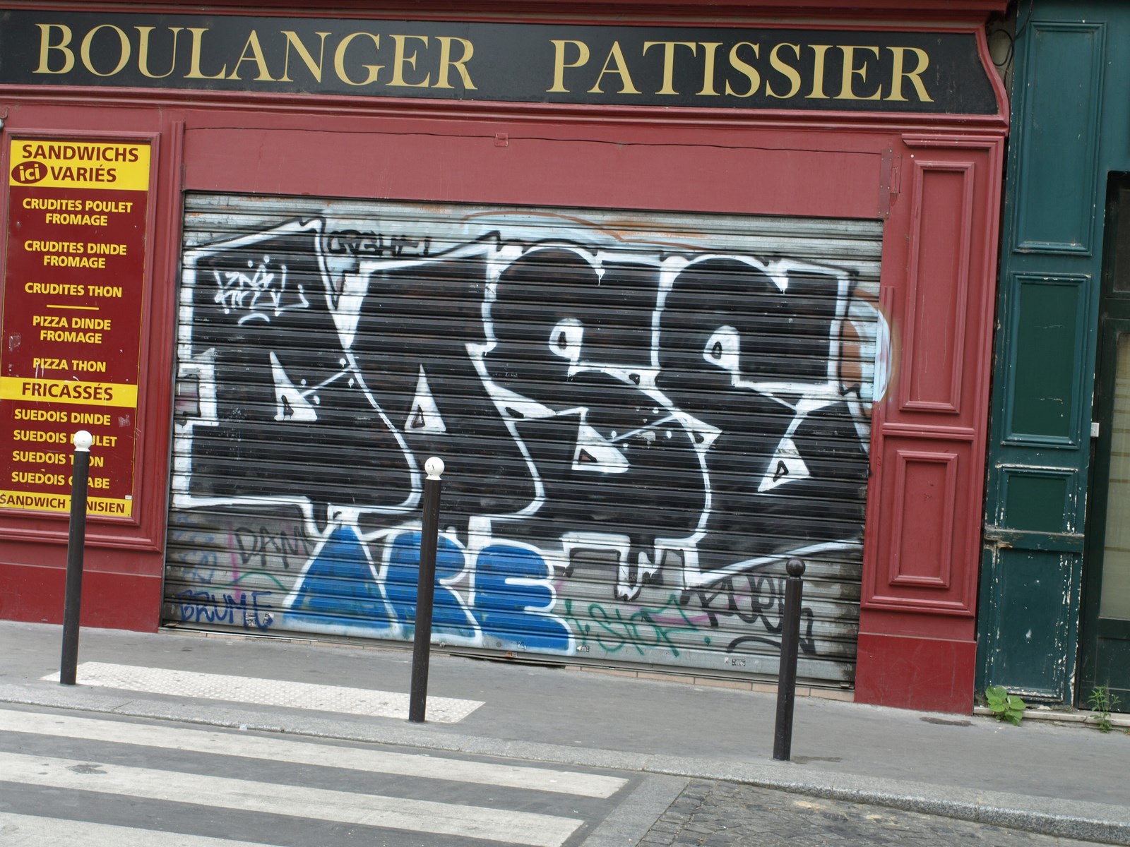 photo graffiti Paris 19éme arrondissement